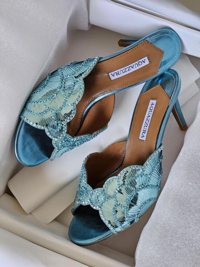Aquazzura Tequila Mule Heels