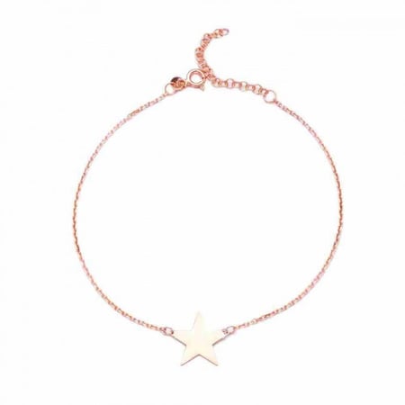 خلخال يصور إبداع السماء في تصميم على شكل النجمة مطلي بالذهب -من مجموعة نفيس هدايا مجوهرات هدية نسائية فاخرة 016