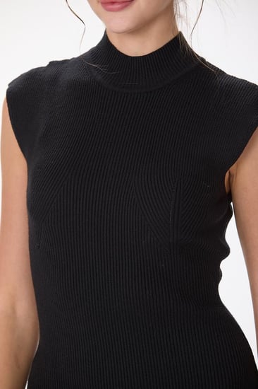 فستان صوف ناعم استريتش