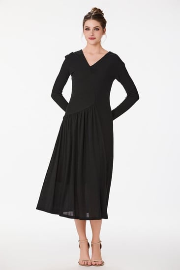 فستان استريتش اسود