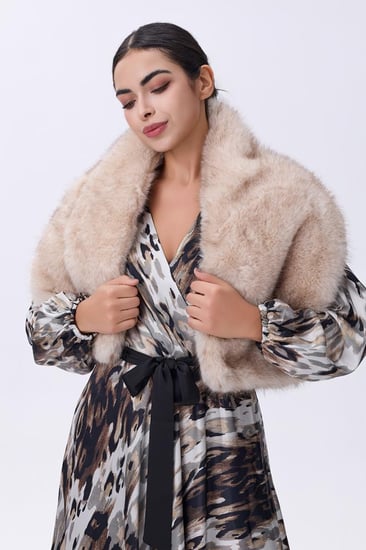 شال فرو بيج فاخر