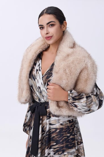 شال فرو بيج فاخر