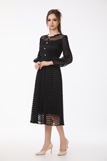 فستان دانتيل استرتش