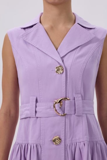 فستان موف ميدي