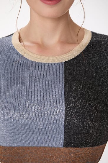 فستان صوف استرتش