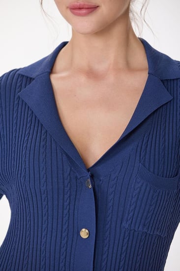 فستان صوف استريتش