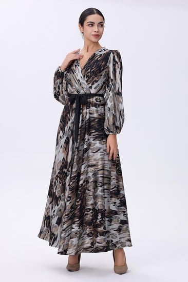 فستان مطبوع