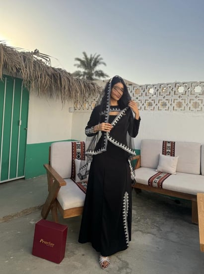 جلابية التأسيس سُهى نجد اسود