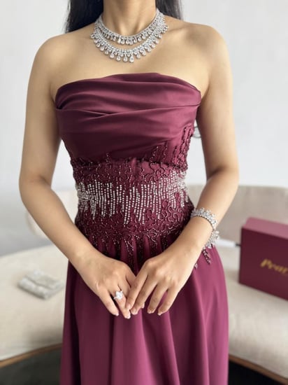 Lady joy Burgundy