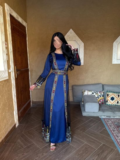 جلابية سِدرَة التأسيس كحلي