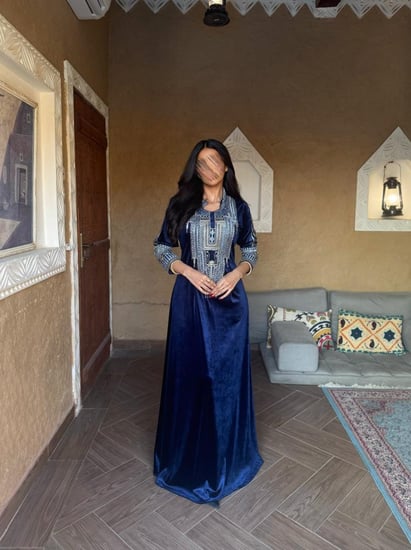 جلابية أصالة – كحلي