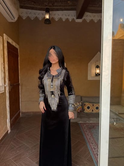 جلابية أصالة – اسود