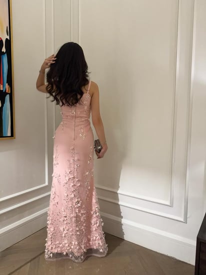 فستان Blush Petals Gown
