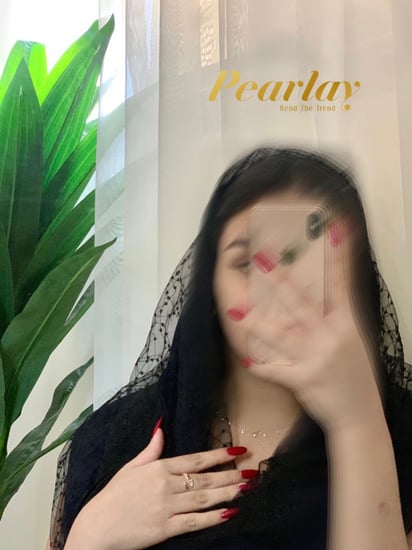 طرحه دانتيل اسود ببطانه كحلي