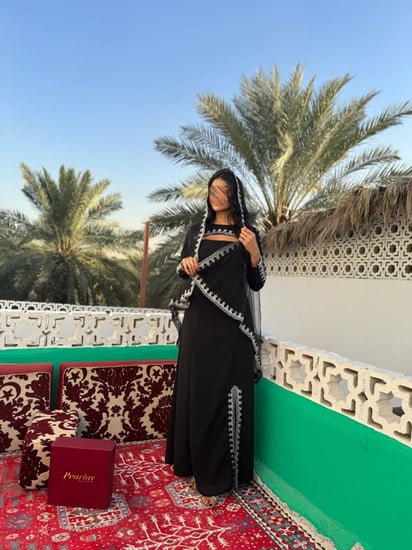 جلابية التأسيس سُهى نجد اسود