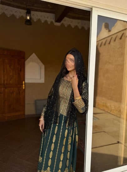 جلابية “سراء الملوكية” – خضراء