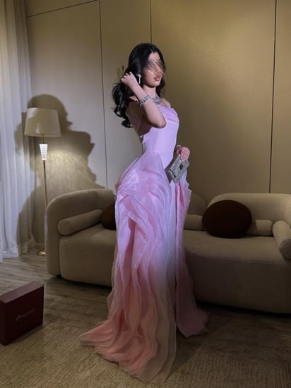 فستان بينك أورورا