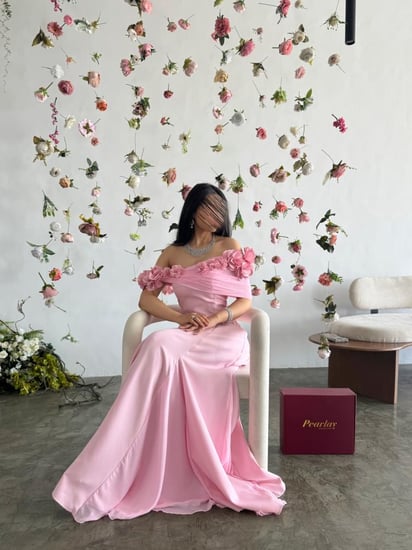 فستان سهره ورود بيبي بينك