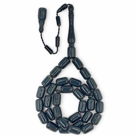 سبحة يسر طبيعي فاخر - المرجان الاسود - 8 ملي