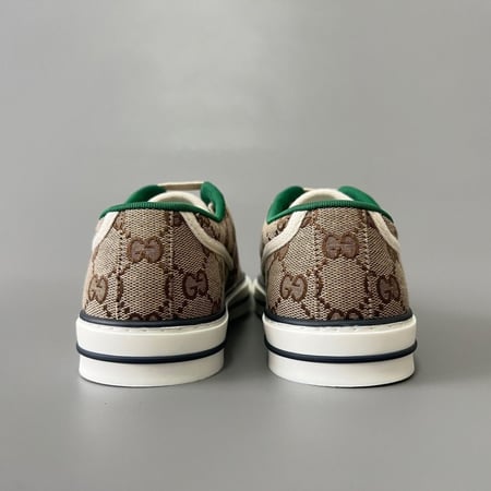 Gucci Tennis 1977 logo-embroidered canvas sneakers