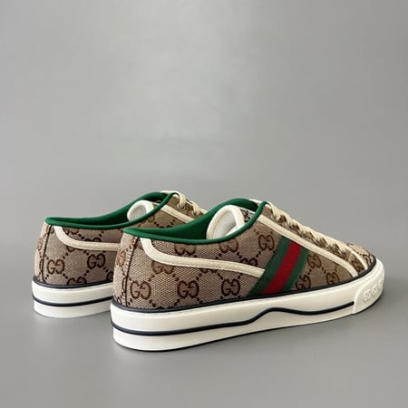 Gucci Tennis 1977 logo-embroidered canvas sneakers