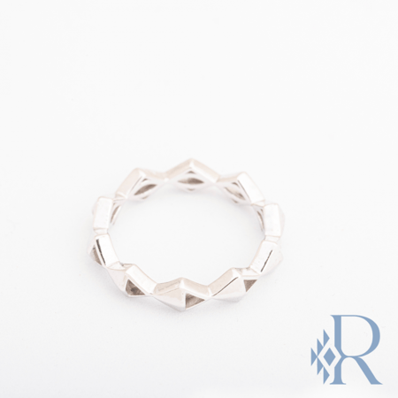 SR:22 Silver Ring - خاتم فضي