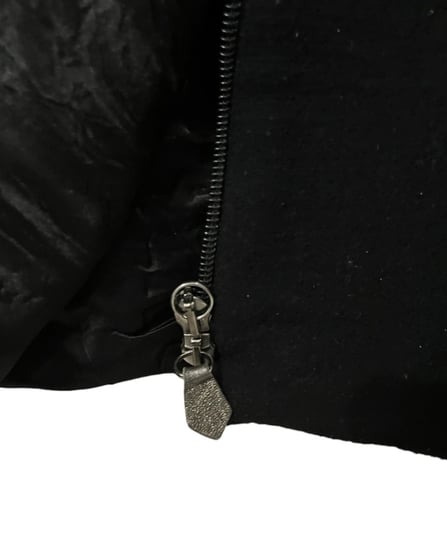 Lagerfield long black jacket