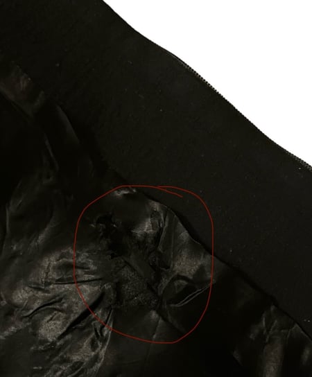 Lagerfield long black jacket