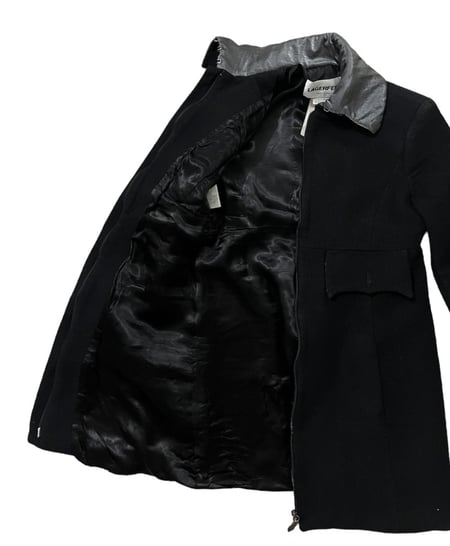 Lagerfield long black jacket