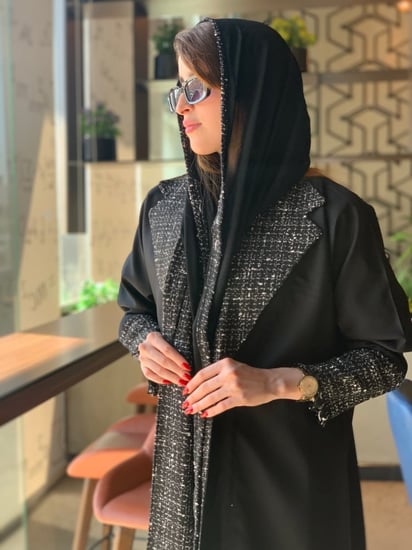 عباية شانيل أسود #030