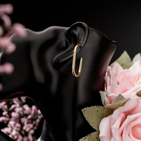 مجموعة حلق بأشكال متعددة