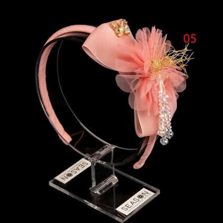 طوق بناتي قماش راقي