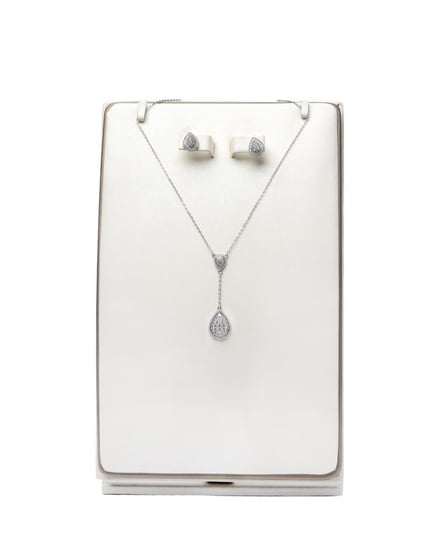 طقم زركون ناعم