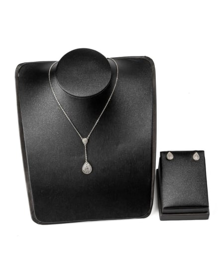 طقم زركون ناعم