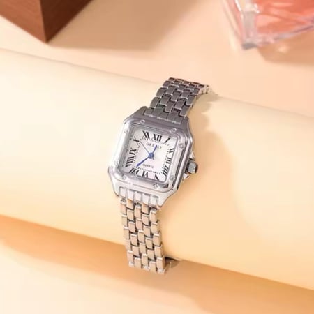 ساعة ستانلس ستيل نسائية