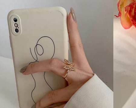 خاتم عناق الفراشة