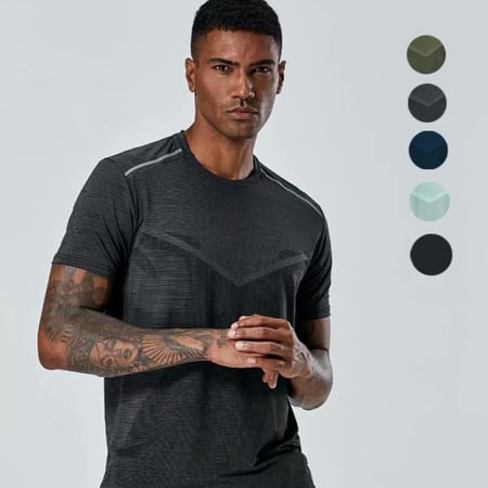 تيشيرت رجالي رياضي ماركة الو 18 alo cross-border