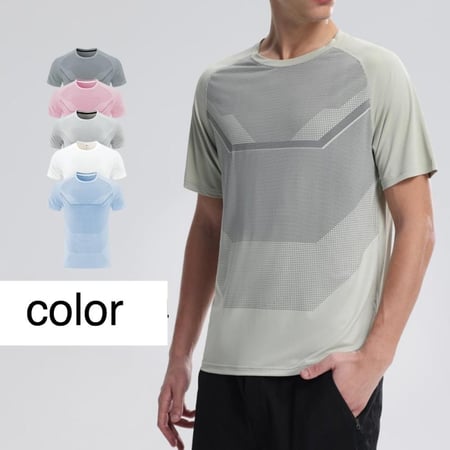 تيشيرت رجالي رياضي ماركة الو 9 alo cross-border