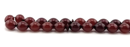 سبحة مسك الغزال (بني داكن)