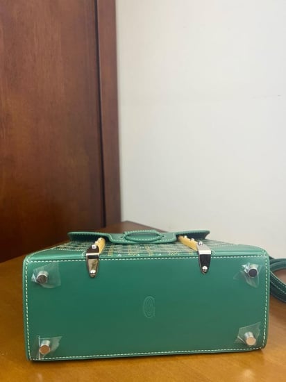 Goyardine Saigon satchel Green