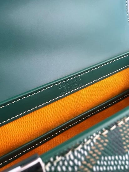 Goyardine Saigon satchel Green