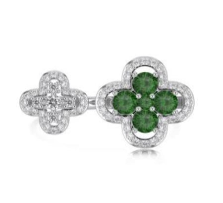 خاتم  فضة هيفاء٩٢٥