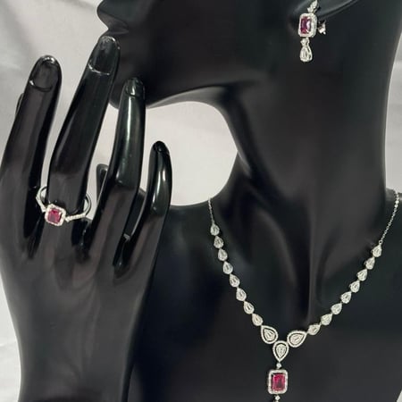 طقم ز ارا فضة 925