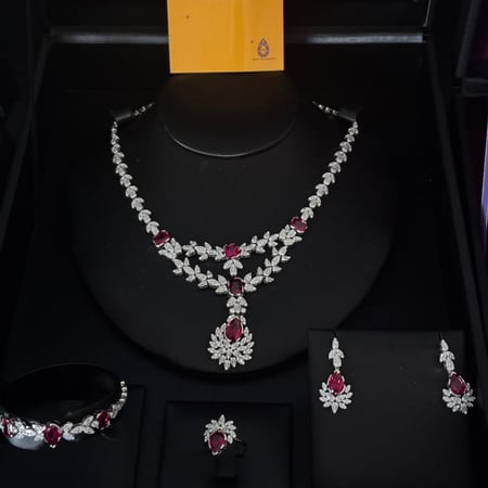 طقم ڤينا فضة