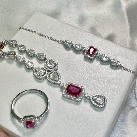 طقم ز ارا فضة 925