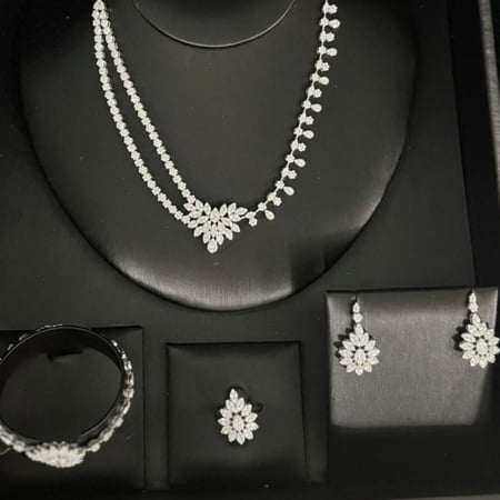 طقم لامير فضة