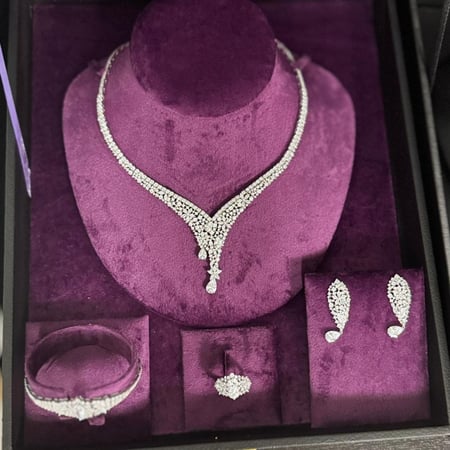 طقم أثينا فضة