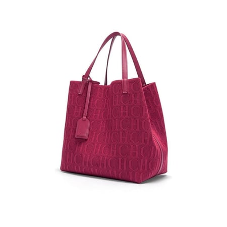 شنطة CH وردي غامق