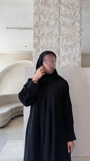 عباية نص كلوش دقات