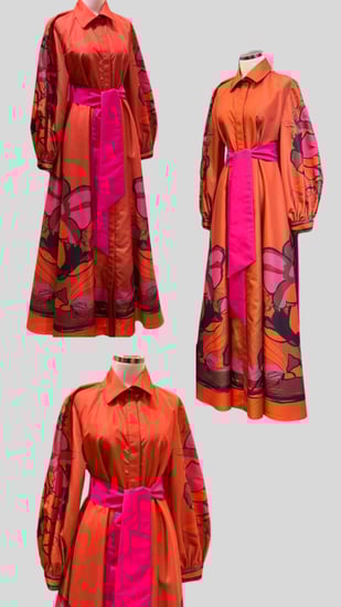 فستان اورنج